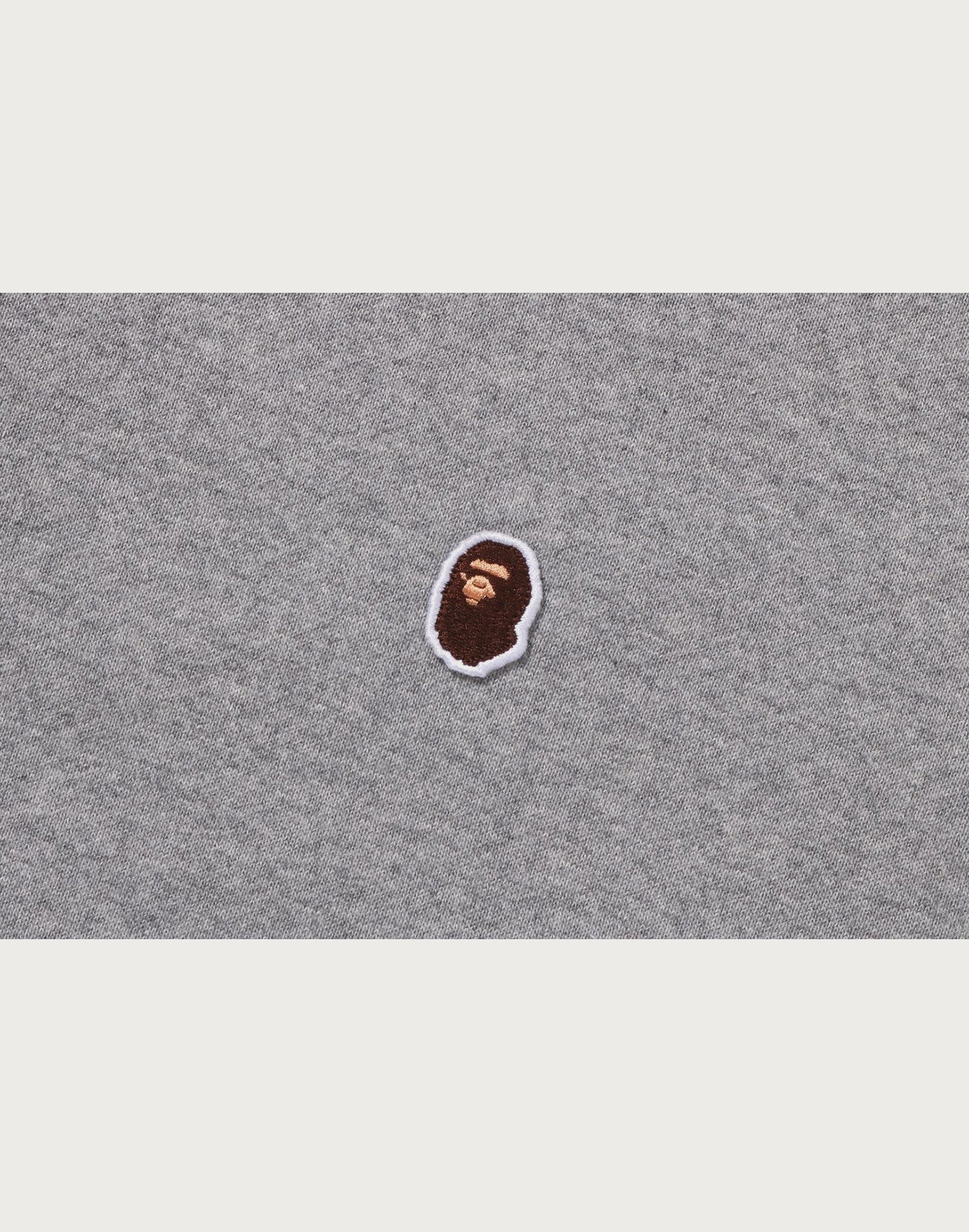 ONE POINT APE HEAD SHARK RELAXED FIT FULL ZIP HOODIE MENS