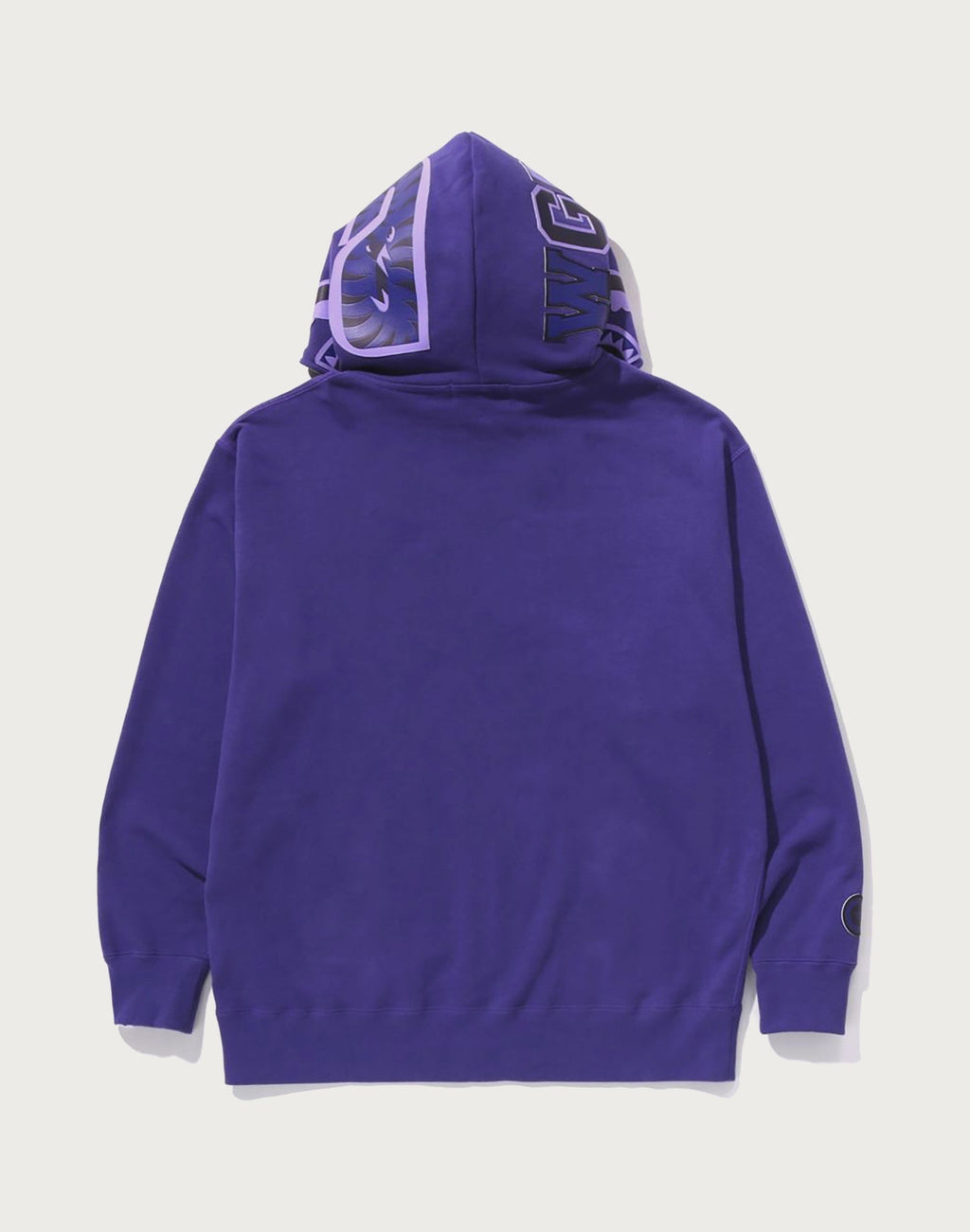 ONE POINT APE HEAD SHARK RELAXED FIT FULL ZIP HOODIE MENS